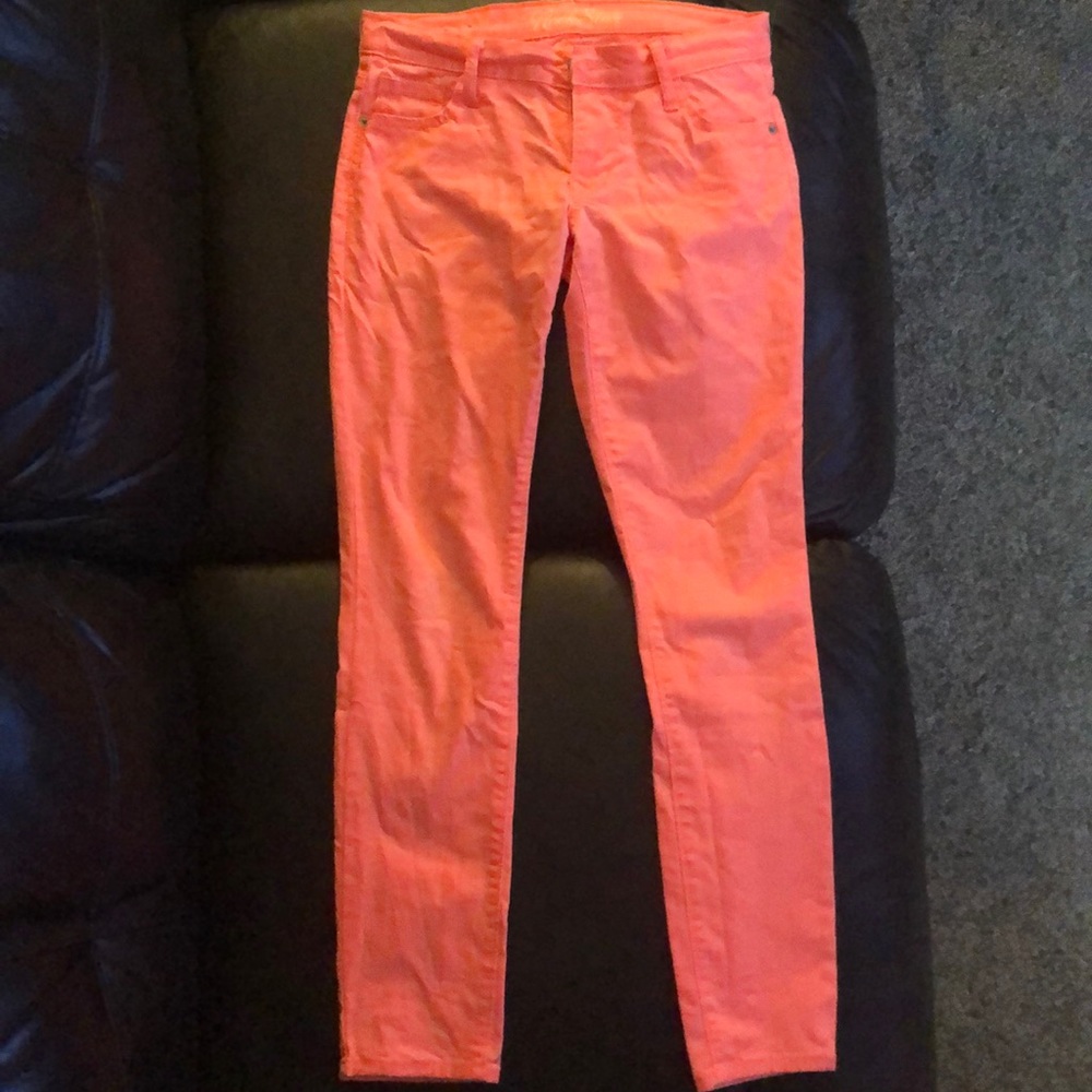 Old navy peach colored jeans